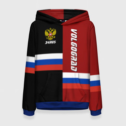 Женская толстовка 3D Volgograd Волгоград