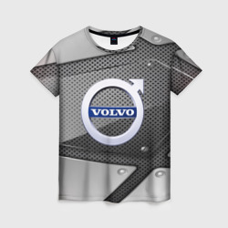 Женская футболка 3D Volvo metalic 2018