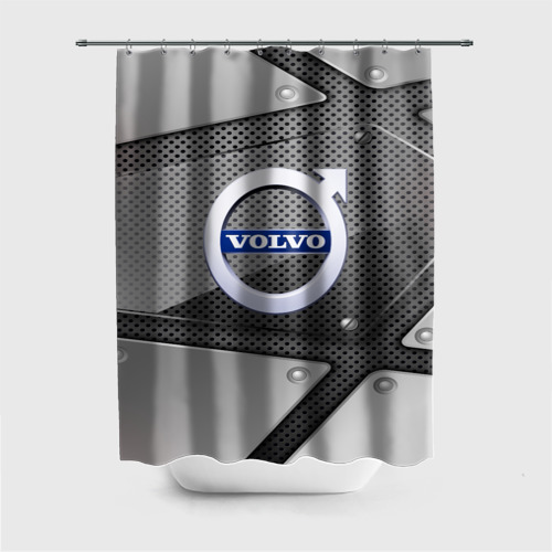 Штора 3D для ванной Volvo metalic 2018
