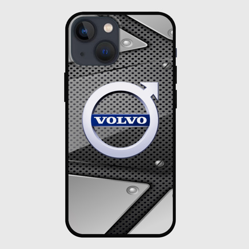 Чехол для iPhone 13 mini Volvo metalic 2018