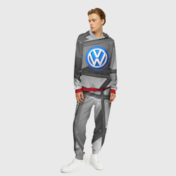 Мужской костюм с толстовкой 3D Volkswagen metalic 2018 - фото 2