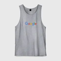 Мужская майка хлопок Google