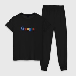 Женская пижама хлопок Google