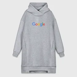 Платье-худи хлопок Google