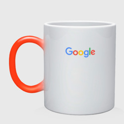 Кружка хамелеон Google