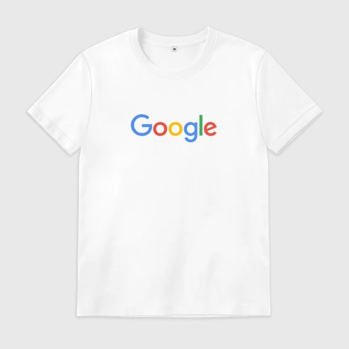 Мужская футболка хлопок Google