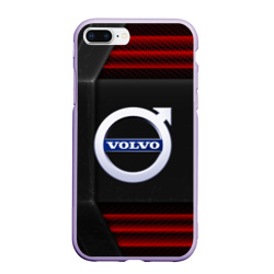 Чехол для iPhone 7Plus/8 Plus матовый Volvo Auto sport