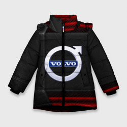 Зимняя куртка для девочек 3D Volvo Auto sport