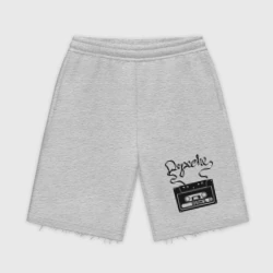 Мужские трикотажные шорты футер хлопок Depeche Mode