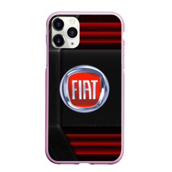 Чехол для iPhone 11 Pro Max матовый Fiat Auto sport