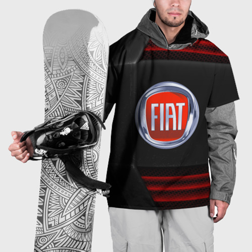 Накидка на куртку 3D Fiat Auto sport