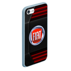 Чехол для iPhone 5/5S матовый Fiat Auto sport - фото 2