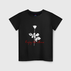 Детская футболка хлопок Depeche Mode - enjoy the silence