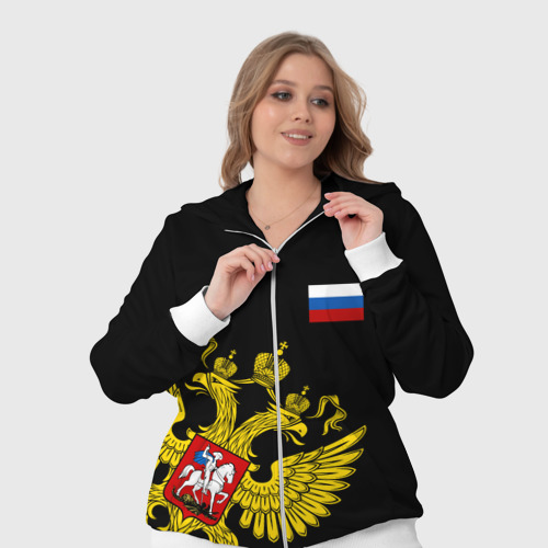 Женский костюм 3D Флаг и Герб России - фото 7