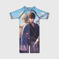 Детский купальный костюм 3D Воин Гинтоки