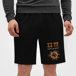 Мужские трикотажные шорты футер хлопок Depeche Mode - фото 2