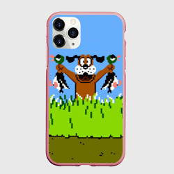 Чехол для iPhone 11 Pro Max матовый Duck Hunt