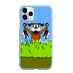 Чехол для iPhone 11 Pro Max матовый Duck Hunt