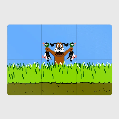 Магнитный плакат 3Х2 Duck Hunt