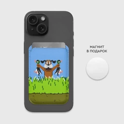 Картхолдер Magsafe магнитный Duck Hunt - фото 2