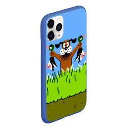 Чехол для iPhone 11 Pro Max матовый Duck Hunt - фото 2