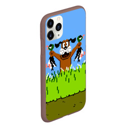 Чехол для iPhone 11 Pro Max матовый Duck Hunt - фото 2