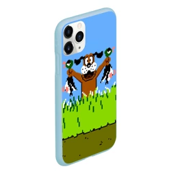 Чехол для iPhone 11 Pro Max матовый Duck Hunt - фото 2