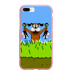 Чехол для iPhone 7Plus/8 Plus матовый Duck Hunt