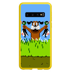 Чехол для Samsung Galaxy S10 Duck Hunt
