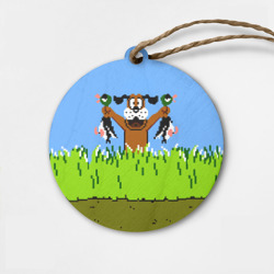 Деревянная игрушка круг Duck Hunt