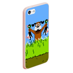 Чехол для iPhone 5/5S матовый Duck Hunt - фото 2