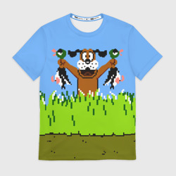 Мужская футболка 3D Duck Hunt