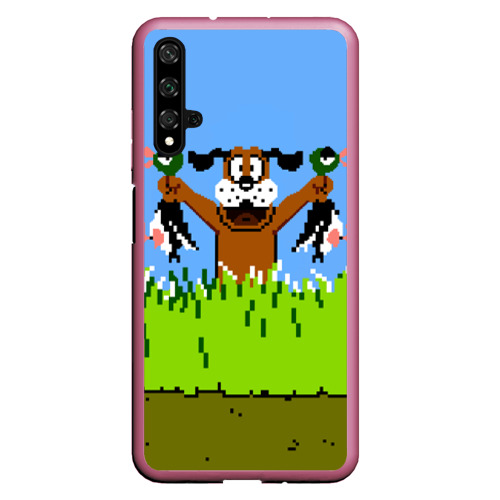 Чехол для Honor 20 Duck Hunt, цвет малиновый