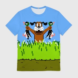 Мужская футболка 3D Duck Hunt