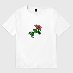 Женская футболка хлопок Oversize Battletoads