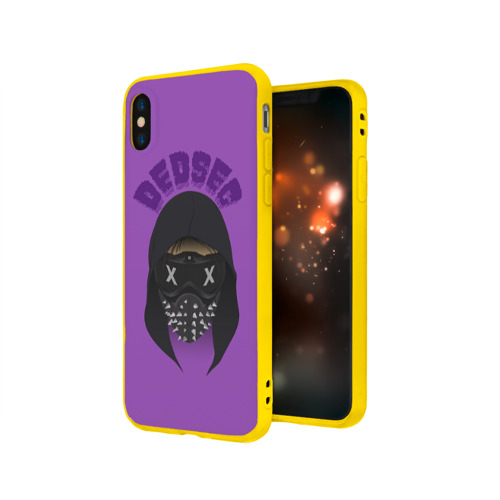 Чехол для Apple iPhone X силиконовый матовый Watch Dogs DedSec Фото 01 Чехол для Apple iPhone X силиконовый матовый Watch Dogs DedSec Фото 01