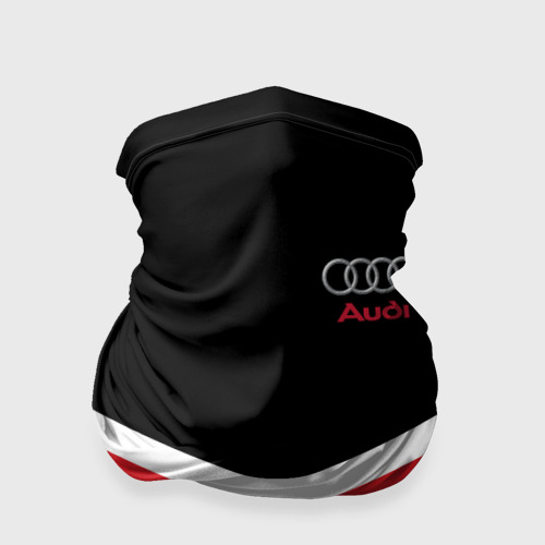 Бандана-труба 3D Audi Black & Red, цвет 3D печать