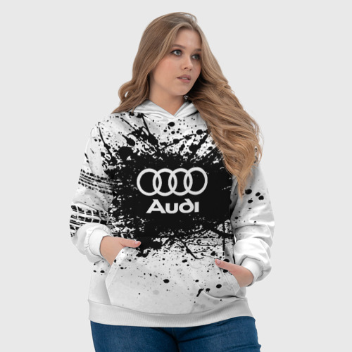 Женская толстовка 3D Audi, цвет 3D печать - фото 6