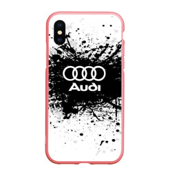 Чехол для iPhone XS Max матовый Audi
