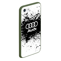 Чехол для iPhone 5/5S матовый Audi - фото 2