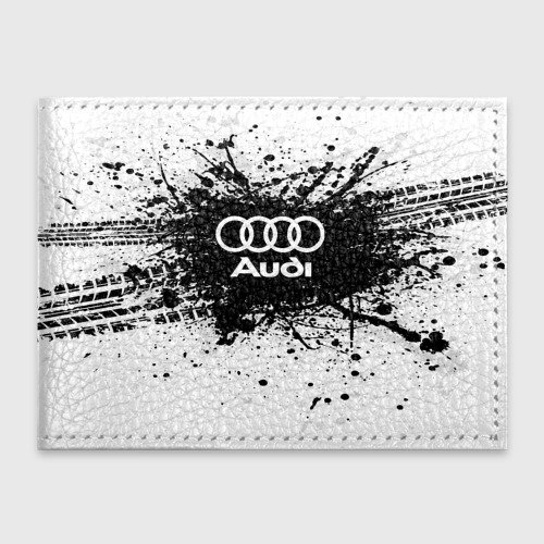 Обложка для студенческого билета Audi, цвет бирюзовый