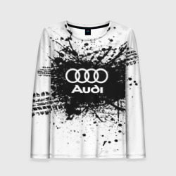 Женский лонгслив 3D Audi