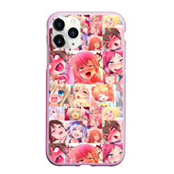 Чехол для iPhone 11 Pro Max матовый Ahegao Color