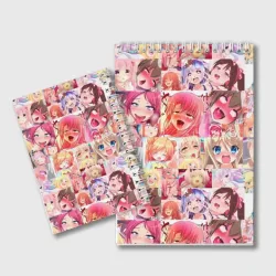 Блокнот Ahegao Color anime girls - фото 2