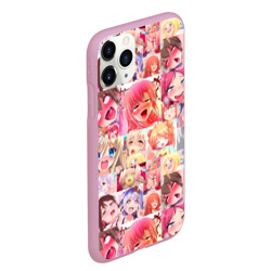 Чехол для iPhone 11 Pro Max матовый Ahegao Color - фото 2