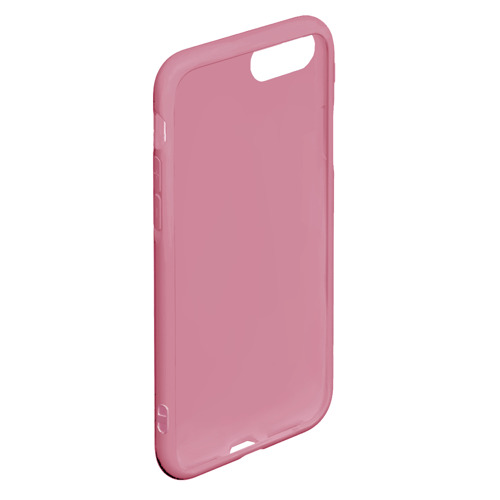 Чехол для iPhone 7/8 матовый Ahegao Color, цвет малиновый - фото 4