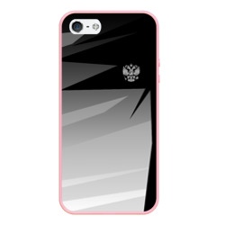 Чехол для iPhone 5/5S матовый Russia sport