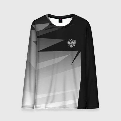 Мужской лонгслив 3D Russia sport