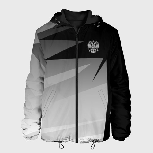 Мужская куртка 3D с принтом Russia sport, вид спереди #2