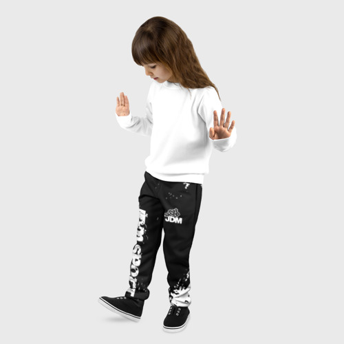 Детские брюки 3D JDM sport, цвет 3D печать - фото 3